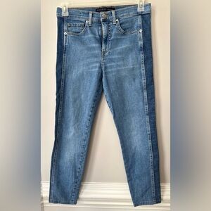 Veronica Beard Kate Skinny High Rise Blue Jeans Size 28/6